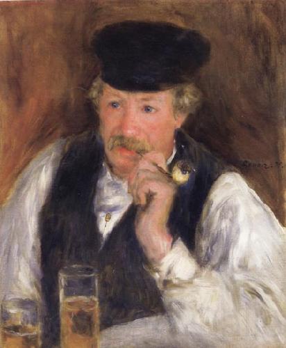 Pierre Renoir Monsieur Fournaise Norge oil painting art